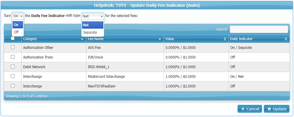 automated-tsys-daily-fee-indicator-maintenance-iris-crm